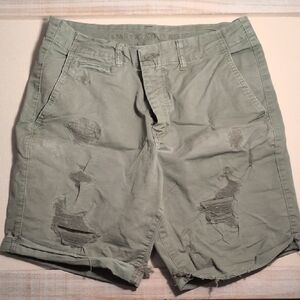 American Eagle Outfitters Men's Olive Jean Shorts